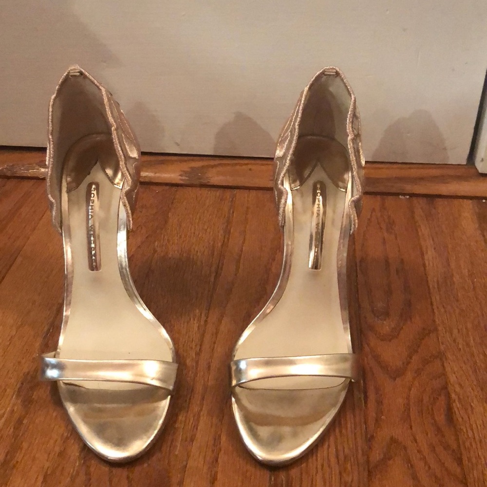 Sophia Webster 39.5 rose gold heels